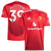 Virallinen pelipaita Manchester United McTominay 39 Koti 2024-25 Lyhythihainen - Miesten